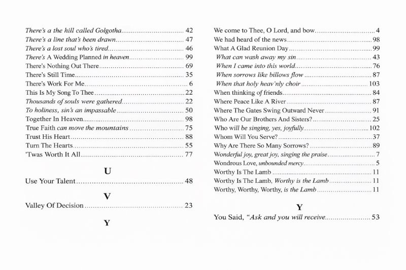 Picture of O Praise The Lord Songbook