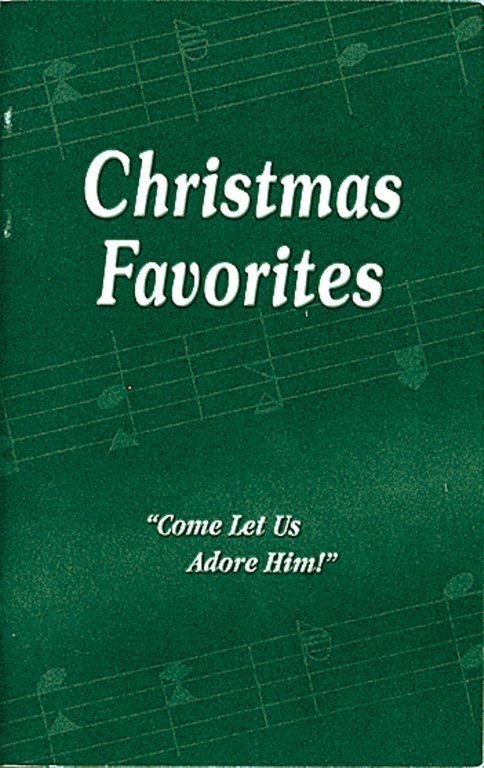 Picture of Christmas Favorites Song Book