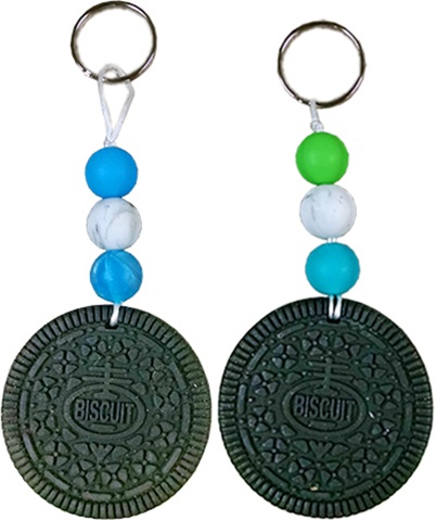 Picture of Silicone Oreo Keychain
