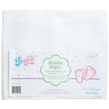 Picture of Buppeli 27" X 27" Flat Diapers