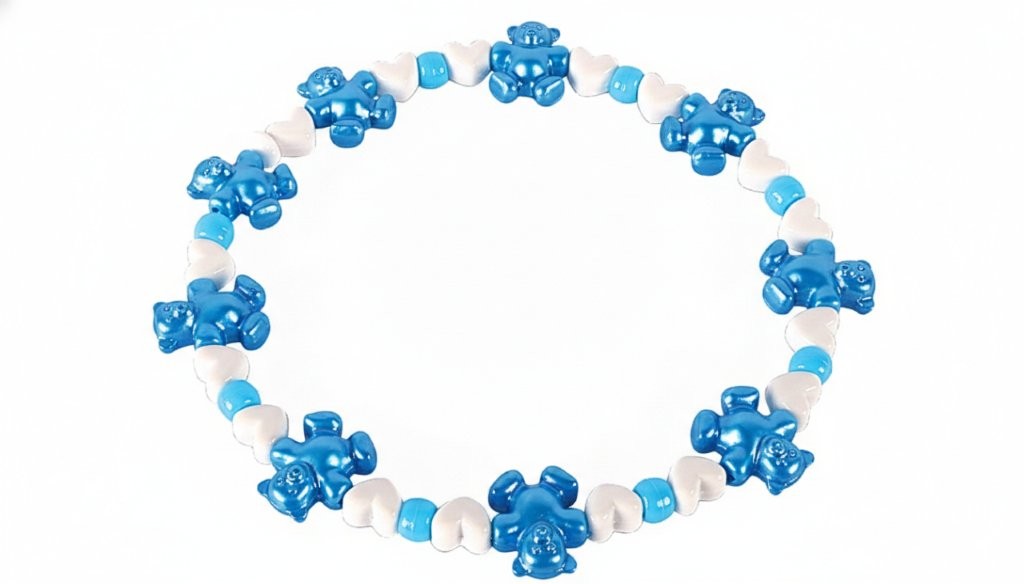 Picture of Bears and Hearts Beads