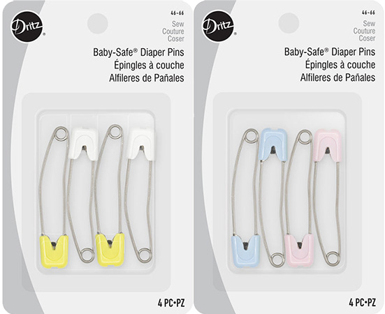 Picture of Safety Lock Diaper Pins