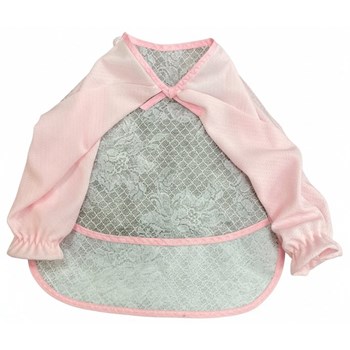 Picture of Plastic Bib With Fabric Sleeves