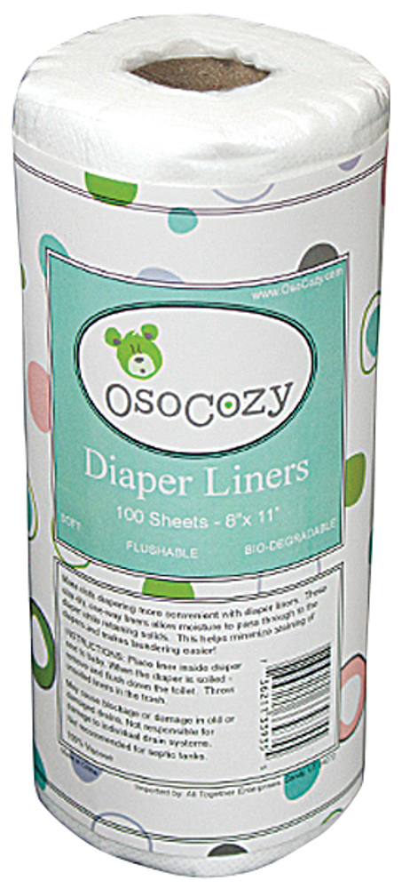 Picture of Osocozy Flushable Diaper Liners