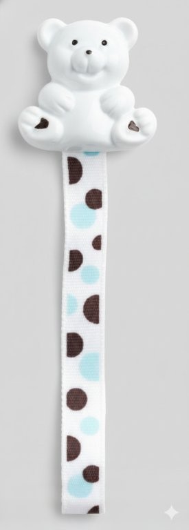 Picture of Baby Buddy Dots Pacifier Holder