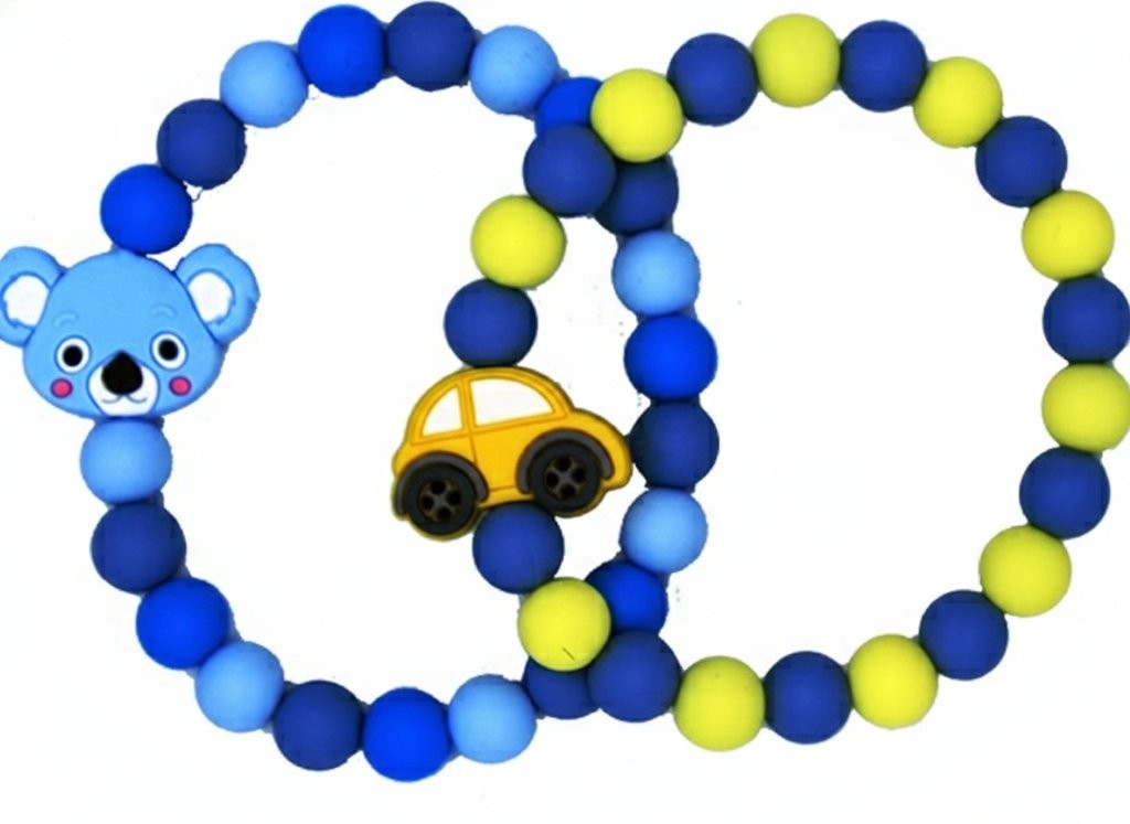 Picture of SIlicone Beads w/Shaped Bead