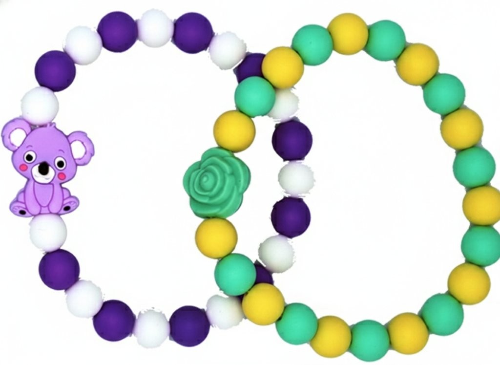 Picture of SIlicone Beads w/Shaped Bead