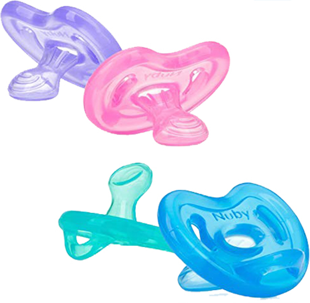 Picture of Nuby Silicone Orthodontic Pacifier