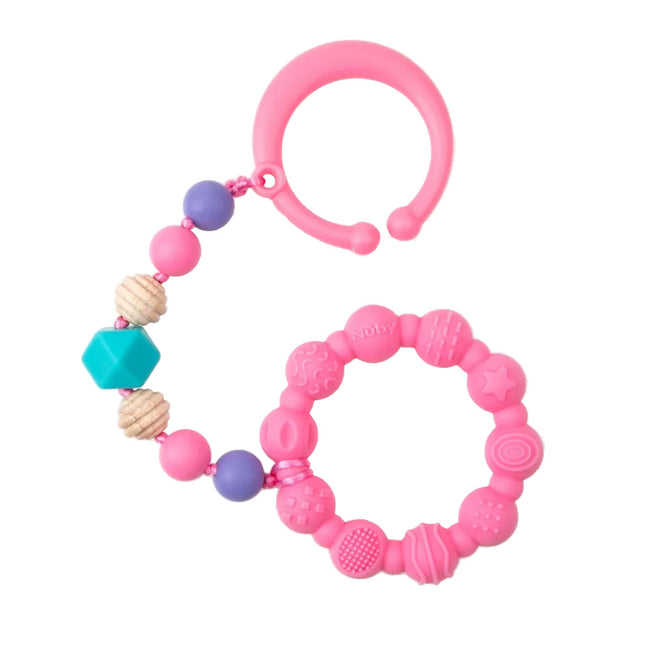 Picture of Nuby Silicone Teether w/Clip