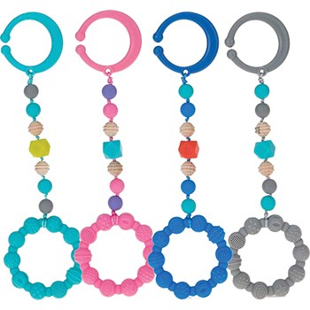 Picture of Nuby Silicone Teether w/Clip