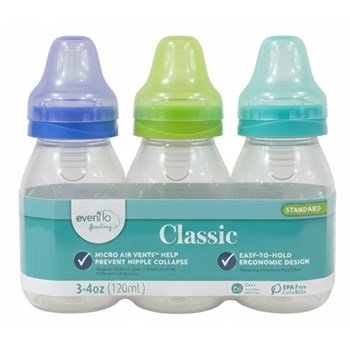 Picture of Evenflo Classic Clear Plastic Bottle