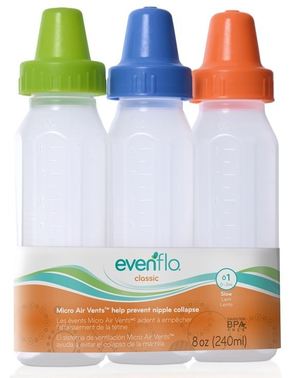 Picture of Evenflo Classic Clear Plastic Bottle