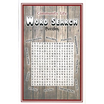 Picture of Community Life Word Search