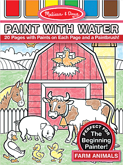 Picture of Paint w/Water Farm Animals