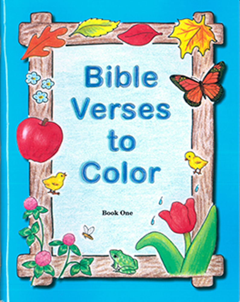 Picture of Bible Verses to Color