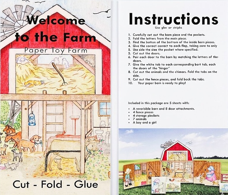 Picture of Paper Toy Farm
