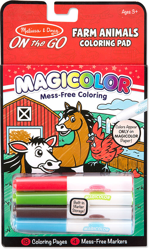 Picture of Farm Animals Coloring Pad
