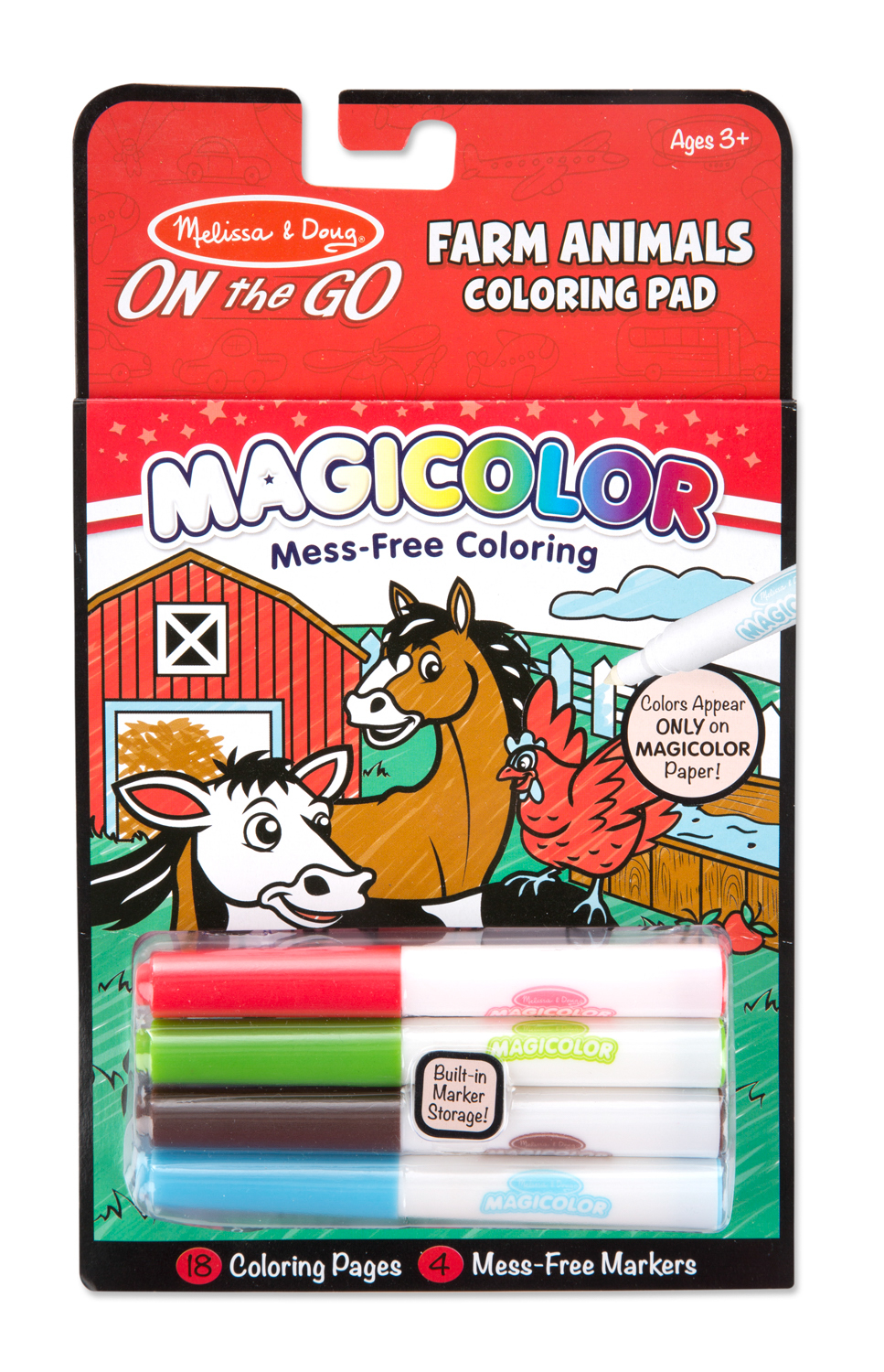 Picture of Farm Animals Coloring Pad