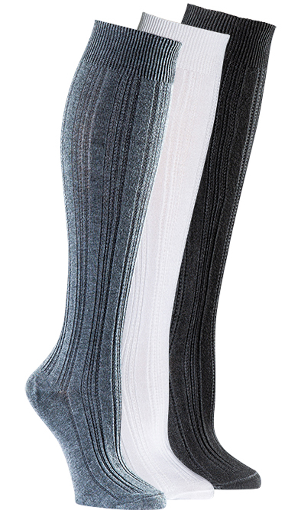 Picture of Rayon Tuck Pattern Knee High