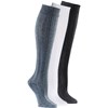 Picture of Rayon Tuck Pattern Knee High