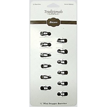 Picture of Traditional Snapper Barrettes 3/4"