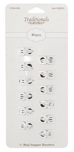 Picture of Traditional Snapper Barrettes 3/4"