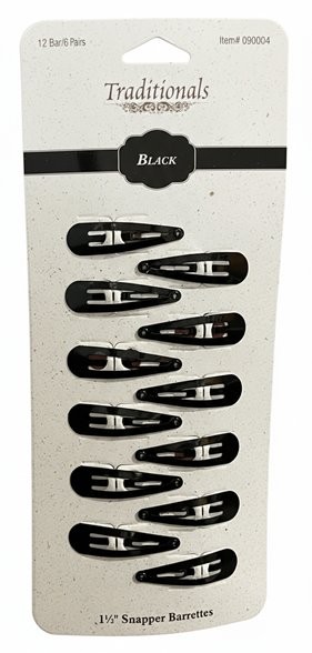 Picture of Traditional Snapper Barrettes 1 1/2"