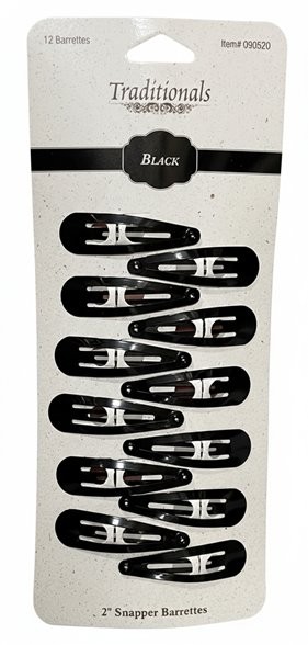 Picture of Traditional Snapper Barrettes 2"