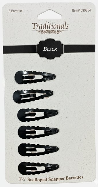 Picture of Scallop Edge Snapper Barrette