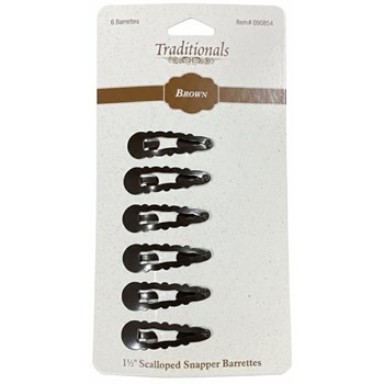 Picture of Scallop Edge Snapper Barrette