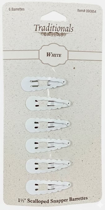 Picture of Scallop Edge Snapper Barrette
