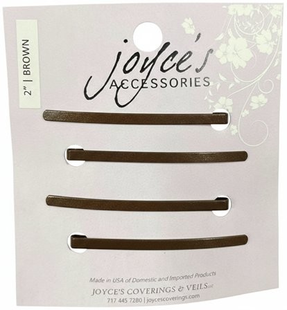 Picture of Joyce's Wide Flat Bobby Pin