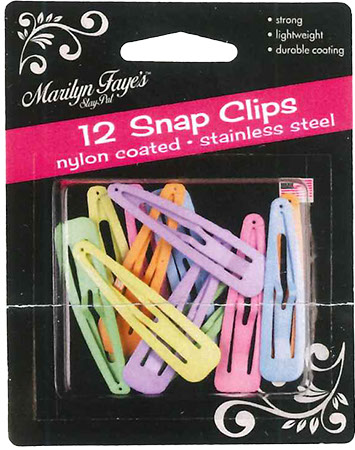 Picture of Nylon Coated Snap Barrettes