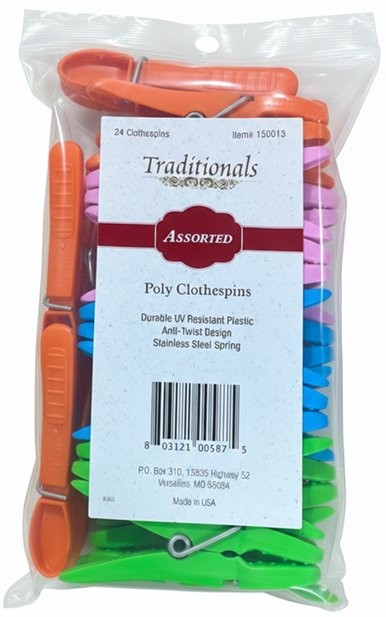 Picture of Poly Clothespins