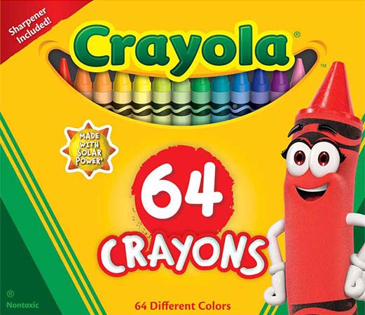 Picture of Crayola Crayons 64 ct