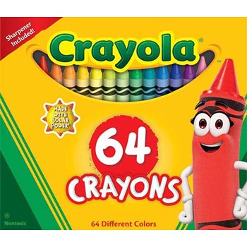 Picture of Crayola Crayons 64 ct