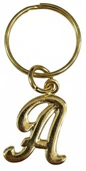 Picture of Script Initial Keychain