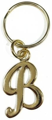 Picture of Script Initial Keychain