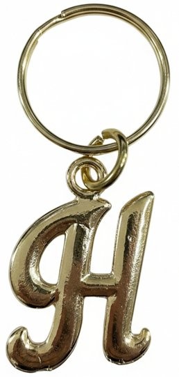 Picture of Script Initial Keychain