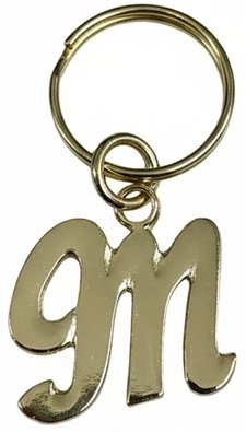 Picture of Script Initial Keychain