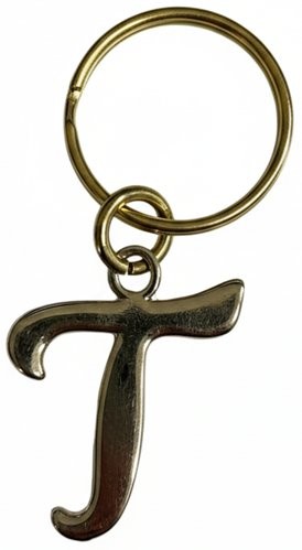 Picture of Script Initial Keychain