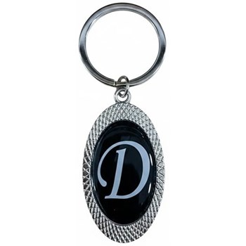 Picture of Oval Initial Keychain
