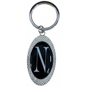 Picture of Oval Initial Keychain