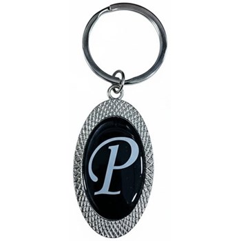 Picture of Oval Initial Keychain