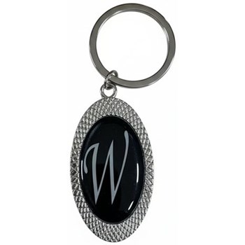 Picture of Oval Initial Keychain