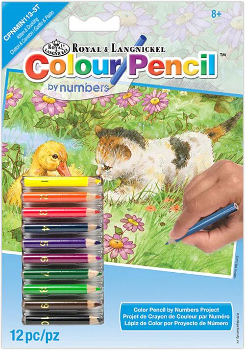 Picture of Mini Color Pencil by Number