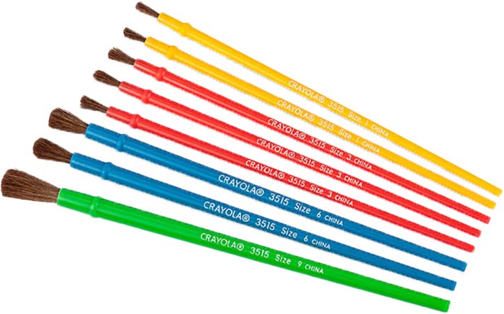 Picture of Crayola Paintbrushes