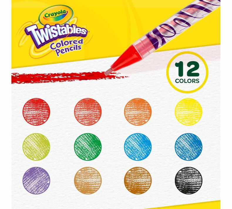 Picture of Twist Color Pencil 12 ct
