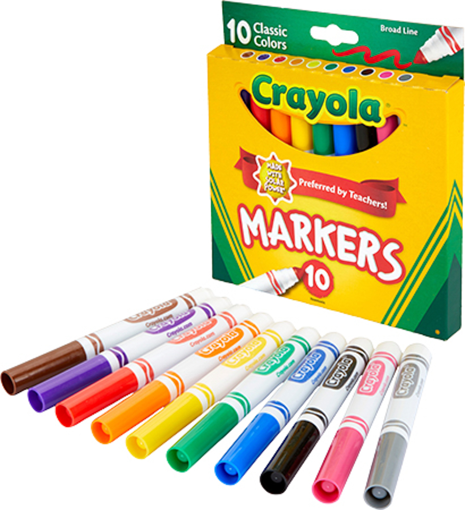 Picture of Crayola Classic Markers Broad