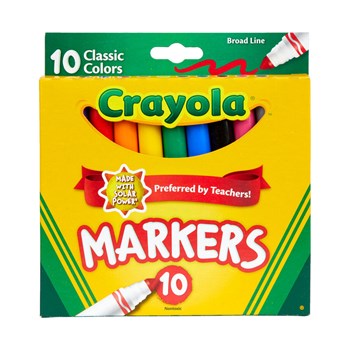 Picture of Crayola Classic Markers Broad